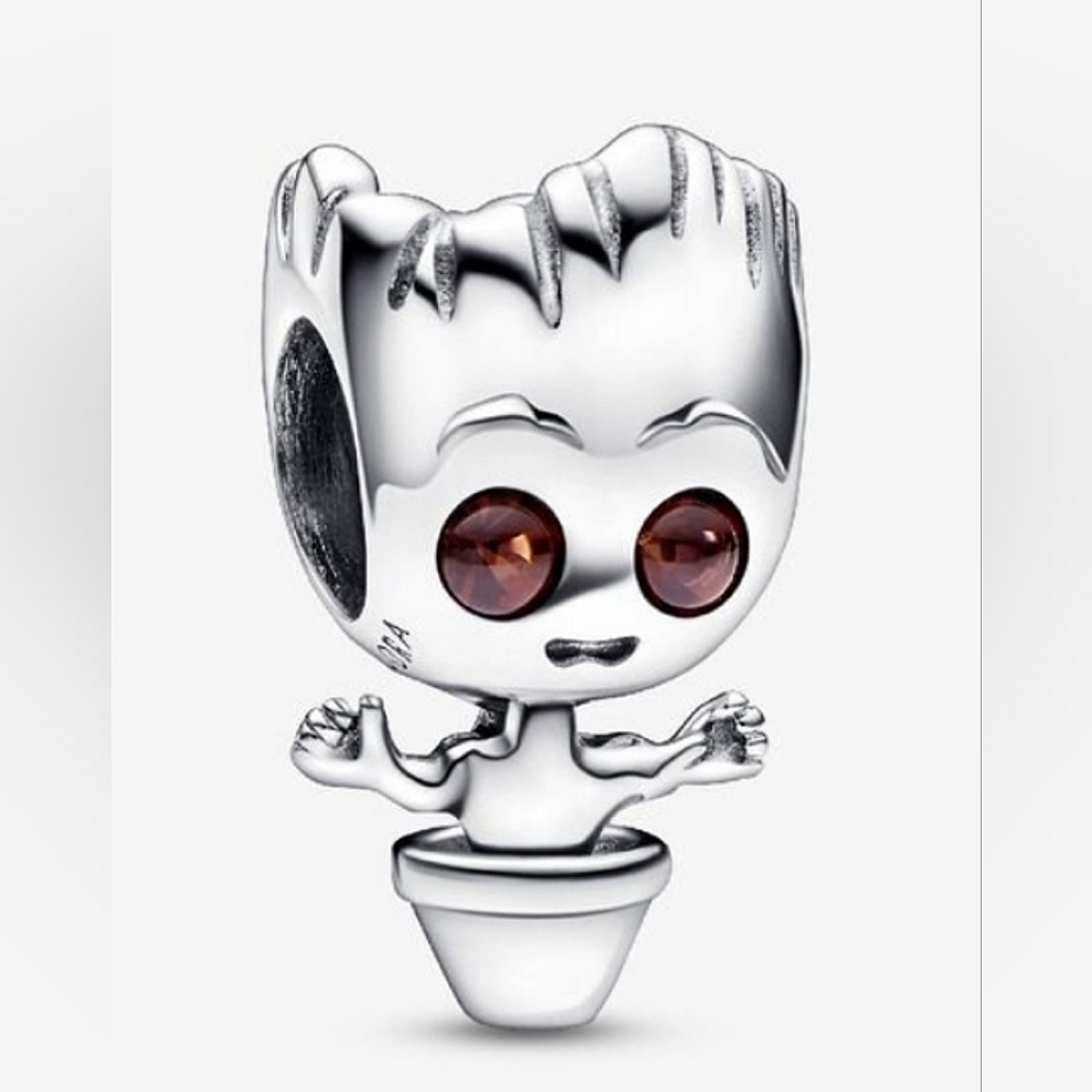 Authentic NEW Pandora Marvel Guardians of the Galaxy Dancing Groot Charm S925ALE